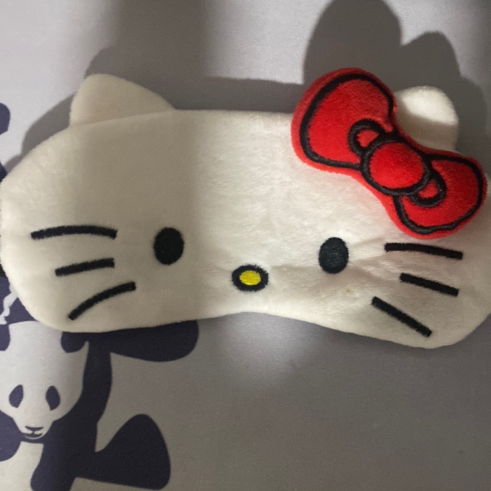 Hello kitty sleeping mask